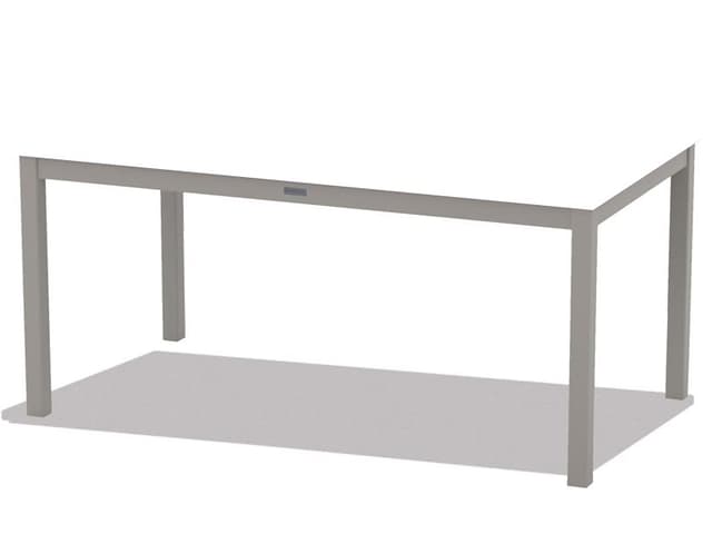 Aluminum Counter Height Parson Table Base