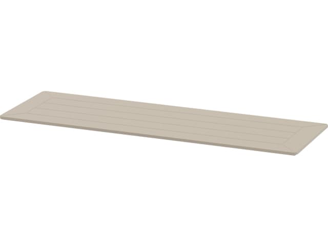 Marine Grade Polymer Rectangular Parson Table Top