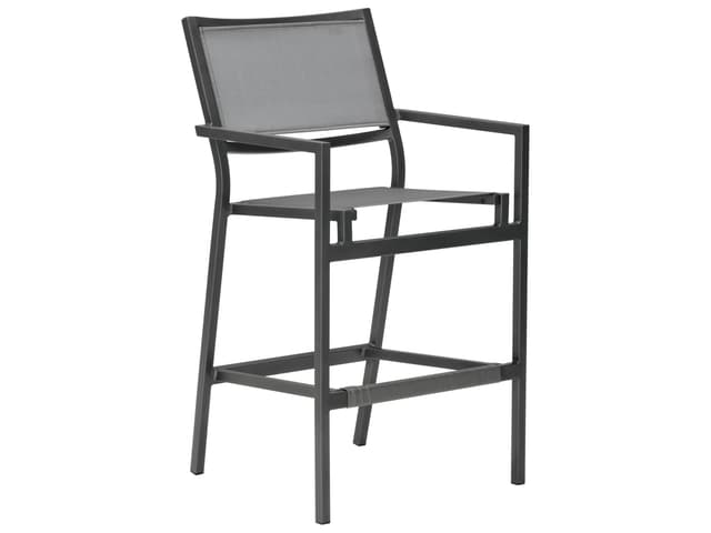Cabana Club Aluminum Sling Outdoor Bar Stool