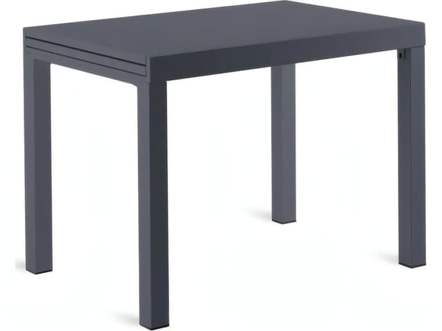 Conrad Wrought Iron Extensible Rectangular Dining Table