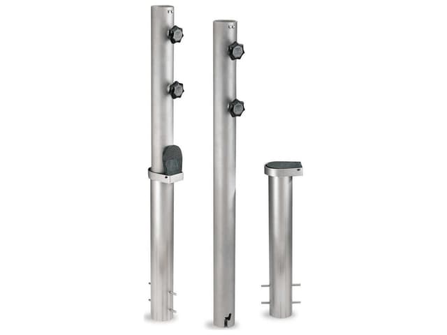 Large Deluxe Bayonet Inground Pole - 2.75' Foot Tube Set of 2