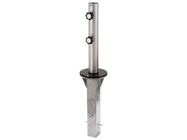 Underground Mount with Spigot Base Plate and 70mm Stainless Steel Tube