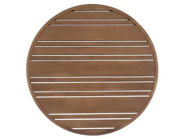 Extruded Aluminum Tri-Slat Round Table Top