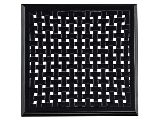 Cast Aluminum Thatch Square End Table Top