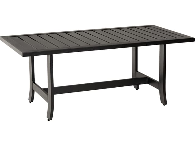 Seal Cove Aluminum Rectangular Outdoor Patio Coffee Table