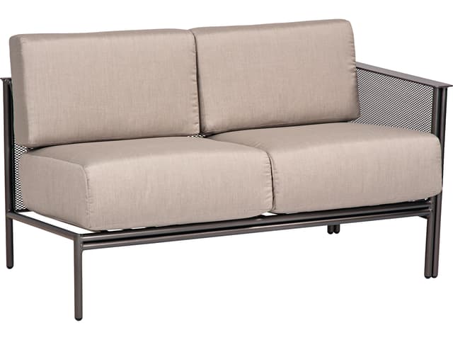 Jax Wrought Iron Right Arm Patio Loveseat