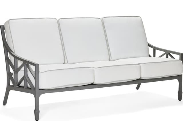 Alberti Cast Aluminum Patio Sofa