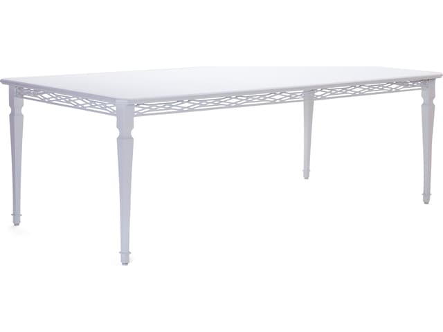 Alexa Hampton Tuoro Aluminum Rectangular Patio Dining Table