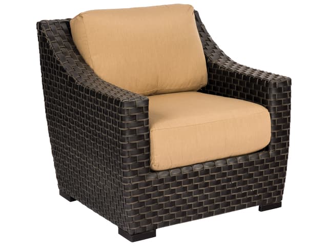 Cooper Wicker Amazon Mahogany Outdoor Lounge Chair