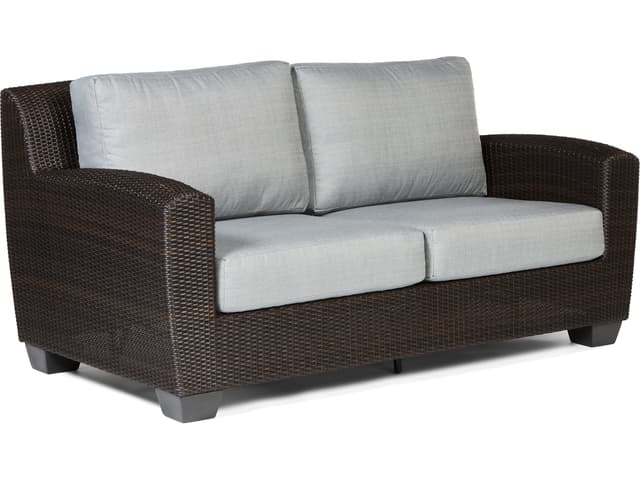 Whitecraft Saddleback Wicker Patio Loveseat
