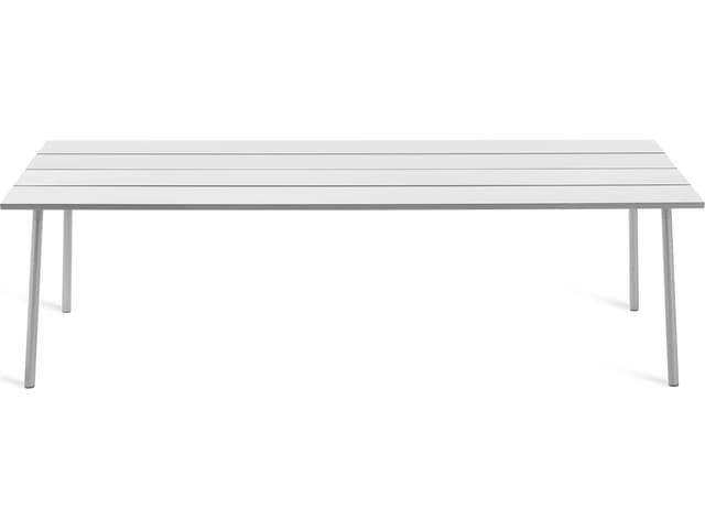 Run By Sam Hecht And Kim Colin Rectangular Metal Aluminum Anodized Dining Table