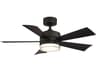 Wynd 42 Inch LED Smart Ceiling Fan in Matte Black