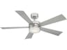 Wynd 52 Inch Smart Ceiling Fan in Stainless Steel
