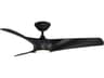 Zephyr 52 Inch Smart Ceiling Fan in Matte Black