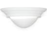 Majorca 1-Light White ADA Wall Sconce