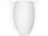 Grenada 1-Light White Wall Sconce