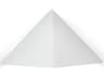 Gran Sumatra 1-Light White Wall Sconce