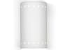 Gran Delos 1-Light White ADA Wall Sconce