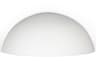 Gran Thera 2-Light White Wall Sconce