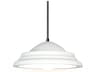 Minorca 1-Light White Dome Mini Pendant