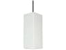 Timor 1-Light White Mini Pendant