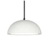 Thera 1-Light White Dome Mini Pendant