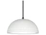 Cyprus 1-Light White Dome Mini Pendant