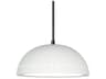 Gran Cyprus 1-Light White Dome Pendant
