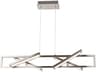 Helix Linear Pendant Light Modern LED Island Fixture