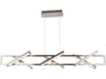 Lighting Helix Linear Pendant Rectangular LED Suspension