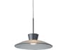 Horizon 1-Light Matte Black Dome Mini Pendant