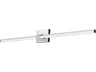 Epee 42 Inch Pivoting Arm Vanity Bar In Chrome