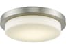 Step 16-Inch Flushmount Ceiling Light Brushed Nickel