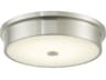 Spark LED Flush Mount Ceiling Light 12-Inch Brushed Nickel