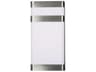 Sentinel Outdoor Wall Fixture Stainless Steel Modern
