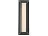 Cell Outdoor Wall Fixture in Matte Black