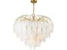 Alessia 19-Light Chandelier Brushed Brass