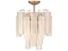 Sophia 5-Lights Brushed Brass Semi Flush Mount