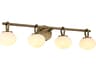 Velora 4-Light Legacy Brass Vanity Light
