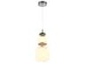 Strata 1-Light Satin Nickel Linear Mini Pendant