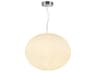Portico 1-Light Satin Nickel Globe Pendant