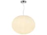 Portico 1-Light Satin Nickel Globe Pendant