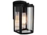 Lakewood Outdoor Wall Sconce Modern Matte Black