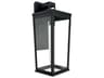 Elmgrove Outdoor Wall Light Modern Black
