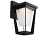 Waterbury Outdoor Wall Light Modern Black LED
