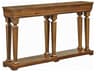 Garrison Rectangular Wood Oak Console Table