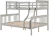 Marita Gray Pine Wood Bunk Bed