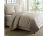 Dash Natural Three-Piece King Duvet Set