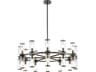 Revolve 24 Light Chandelier in Urban Bronze
