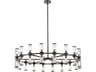 Revolve Chandelier 36 Light Urban Bronze Modern